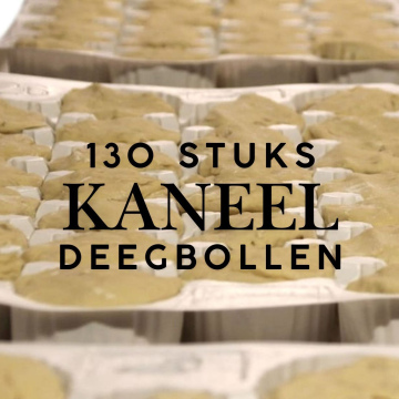 130 stuks kaneel wafeldeegbollen